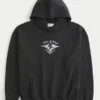 Boxy Lake Tahoe Snowboard Hoodie mit Grafik Boxy Lake Tahoe Snowboard Hoodie mit Grafik