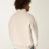 Boxy Logo Sweatshirt mit Viertelreißverschluss Boxy Logo Sweatshirt mit Viertelreißverschluss