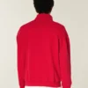 Boxy Logo Sweatshirt mit Viertelreißverschluss Boxy Logo Sweatshirt mit Viertelreißverschluss
