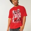 Boxy NC State Wolfpack Grafik-T-Shirt Boxy NC State Wolfpack Grafik-T-Shirt