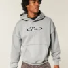 Boxy No Fear Graphic Hoodie Boxy No Fear Graphic Hoodie