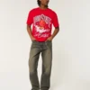 Boxy Ohio State Buckeyes Grafik-T-Shirt