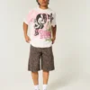 Boxy Ohio State Buckeyes Grafik-T-Shirt