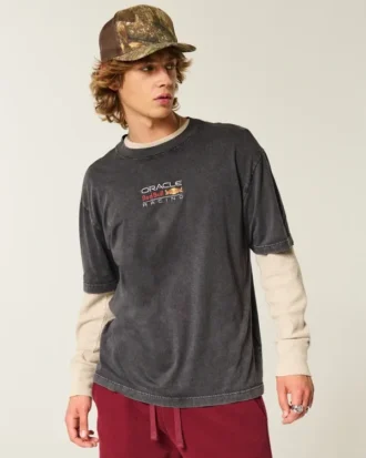 Boxy Oracle Red Bull Racing Grafik-T-Shirt
