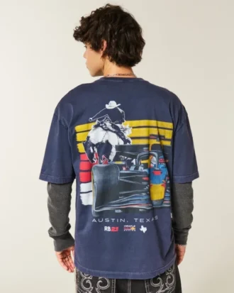 Boxy Oracle Red Bull Racing Grafik-T-Shirt