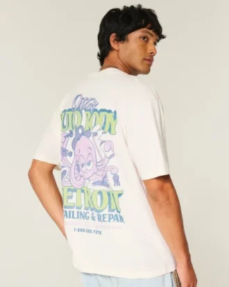 Boxy Otto’s Auto Body Grafik-T-Shirt