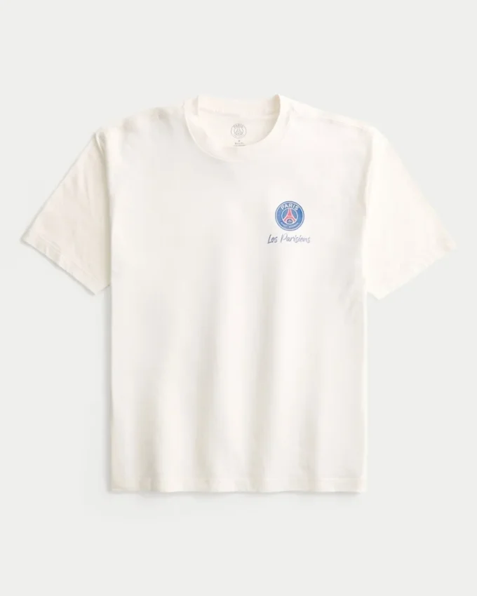Boxy Paris Saint-Germain F.C. Grafik-T-Shirt Boxy Paris Saint-Germain F.C. Grafik-T-Shirt