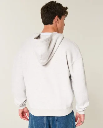 Boxy Providence Rhode Island Graphic Zip-Up Hoodie Boxy Providence Rhode Island Graphic Zip-Up Hoodie