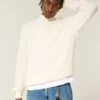 Boxy-Pullover mit Viertelreißverschluss Boxy-Pullover mit Viertelreißverschluss
