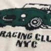Boxy Racing Graphic Crew Sweater Boxy Racing Graphic Crew Sweater