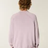 Boxy Roll-Neck Crew Sweater Boxy Roll-Neck Crew Sweater