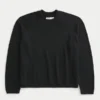 Boxy Roll-Neck Crew Sweater Boxy Roll-Neck Crew Sweater