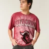 Boxy Rutgers Scarlet Knights Grafik-T-Shirt Boxy Rutgers Scarlet Knights Grafik-T-Shirt
