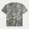 Boxy Slub Crew T-Shirt