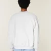 Boxy Snoopy Joe Cool Graphic Crew Sweatshirt