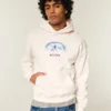 Boxy St. Anton Ski Graphic Hoodie