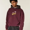 Boxy The Grinch Graphic Crew Sweatshirt