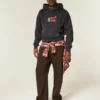 Boxy Tom und Jerry Grafik-Hoodie Boxy Tom und Jerry Grafik-Hoodie