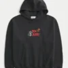 Boxy Tom und Jerry Grafik-Hoodie Boxy Tom und Jerry Grafik-Hoodie