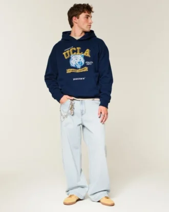 Boxy University of California, Los Angeles Bruins Grafik-Hoodie