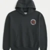 Boxy University of Houston Cougars Basketball Graphic Hoodie Boxy University of Houston Cougars Basketball Graphic Hoodie