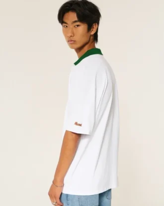 Boxy University of Miami Hurricanes Grafik-Polo