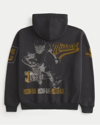 Boxy University of Missouri Tigers Grafik-Hoodie