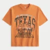 Boxy University of Texas Longhorns Grafik-T-Shirt Boxy University of Texas Longhorns Grafik-T-Shirt