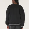Boxy University of Washington Huskies Graphic Crew Sweatshirt
