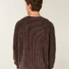 Boxy Washed Crew Sweater Boxy Washed Crew Sweater