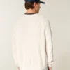 Boxy Washed Crew Sweater Boxy Washed Crew Sweater