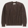 Boxy Washed Crew Sweater Boxy Washed Crew Sweater