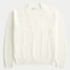 Boxy Washed Crew Sweater Boxy Washed Crew Sweater