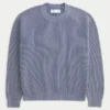 Boxy Washed Crew Sweater Boxy Washed Crew Sweater