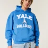 Boxy Yale Bulldogs Grafik-Hoodie Boxy Yale Bulldogs Grafik-Hoodie
