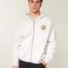 Boxy Zip-Up Club América Las Águilas Grafik-Hoodie Boxy Zip-Up Club América Las Águilas Grafik-Hoodie