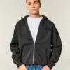 Boxy Zip-Up Tokyo Graphic Hoodie Boxy Zip-Up Tokyo Graphic Hoodie