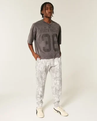 Camo Fleece Jogginghose