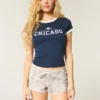 Camo Mini-Fleece-Shorts