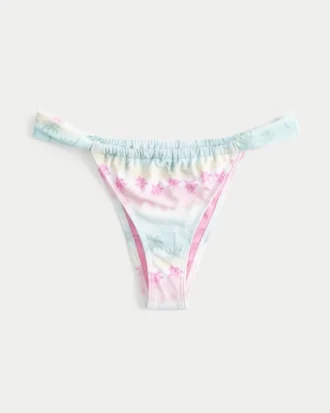 Cheekiest Bikini-Höschen mit breiten Trägern und hohem Beinausschnitt