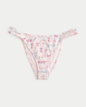 Cheeky-Bikini-Höschen mit doppelten Trägern
