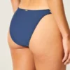 Cheeky-Bikini-Höschen mit doppelten Trägern und Perlenverzierung