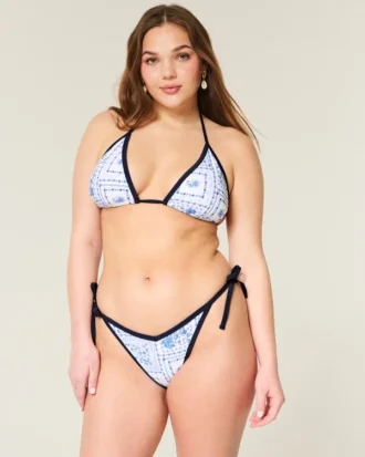 Cheeky-Bikini-Höschen mit seitlichen Bändern