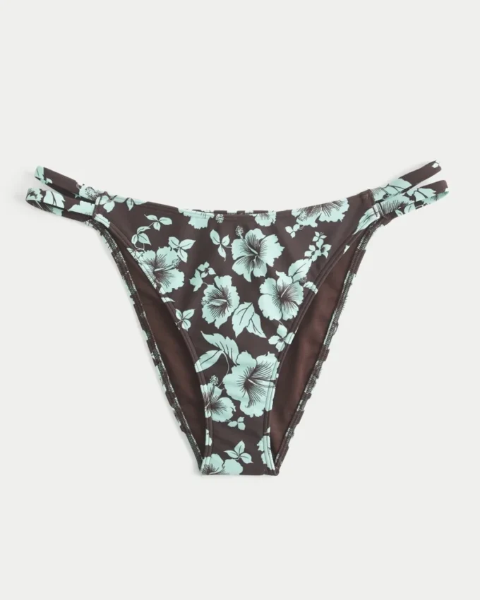 Cheeky-Bikinihose mit doppelten Trägern