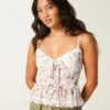 Chiffon-Rüschen-Top Chiffon-Rüschen-Top
