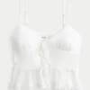 Chiffon-Rüschen-Top Chiffon-Rüschen-Top