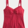 Chiffon-Tanktop mit Spitzenbesatz Chiffon-Tanktop mit Spitzenbesatz