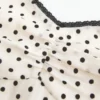Chiffon-Tanktop mit Spitzenbesatz