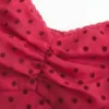 Chiffon-Tanktop mit Spitzenbesatz Chiffon-Tanktop mit Spitzenbesatz