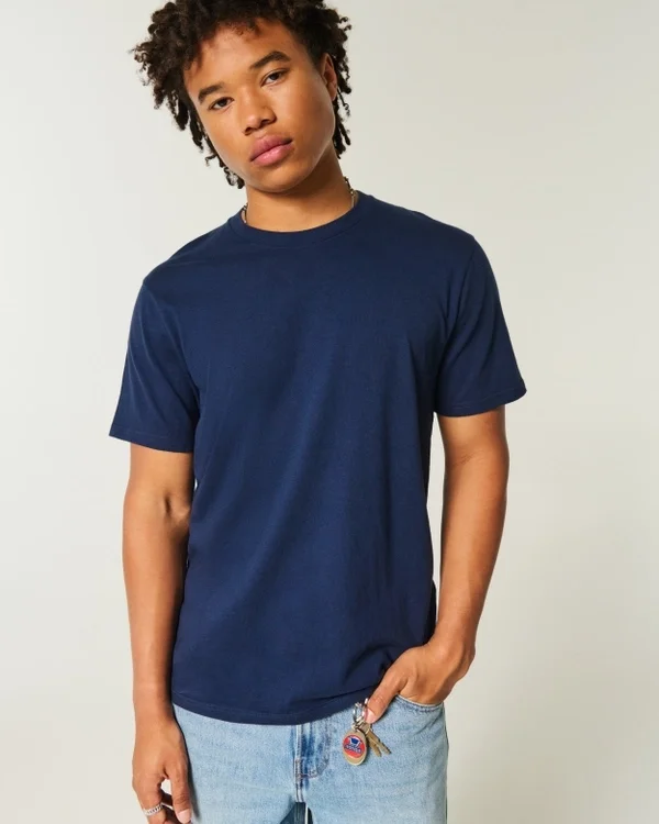 Crew-T-Shirt in klassischer Passform Crew-T-Shirt in klassischer Passform